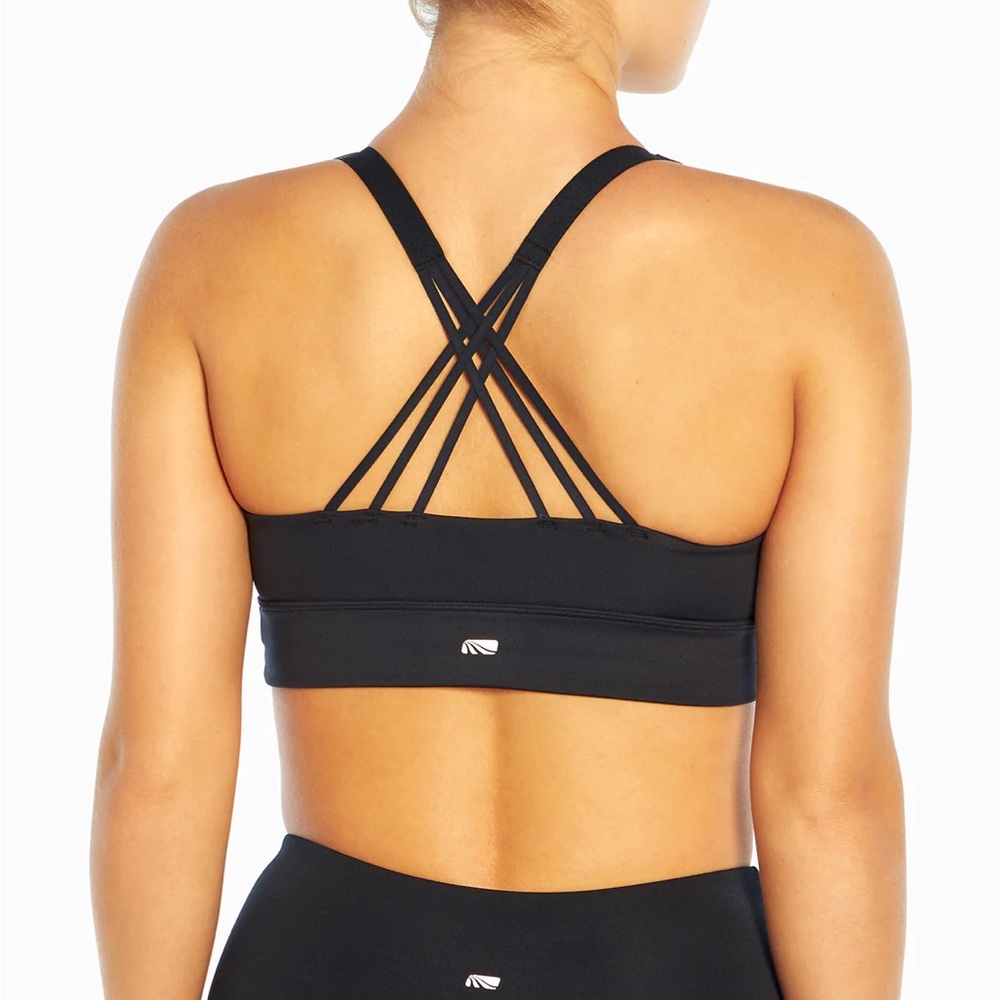 NWT Marika sports bra black Large